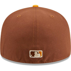 Atlanta Braves Tiramisu  59FIFTY Fitted Hat Brown | New Era