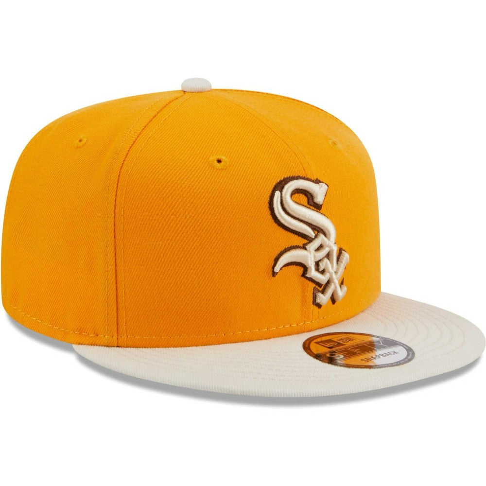Chicago White Sox Tiramisu  9FIFTY Snapback Hat Gold | New Era