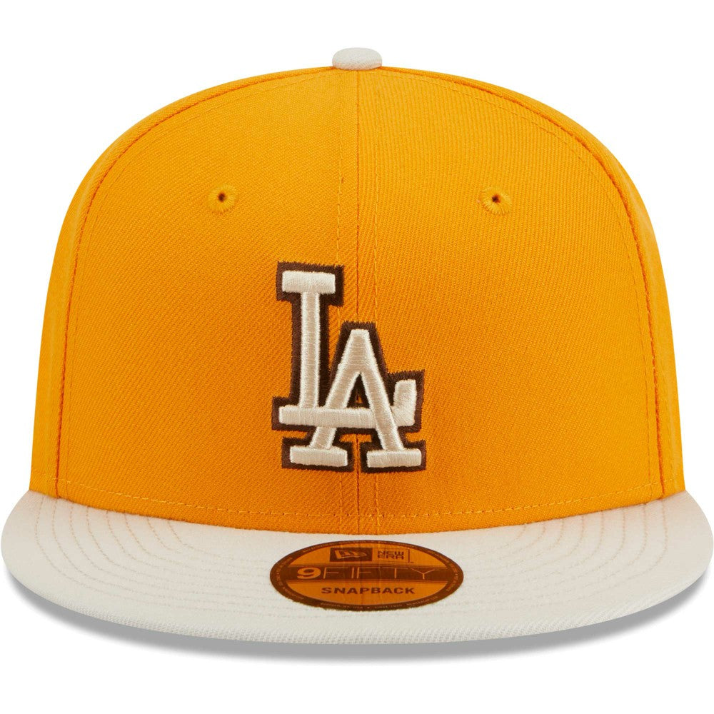 Los Angeles Dodgers Tiramisu  9FIFTY Snapback Hat Gold | New Era