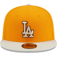 Los Angeles Dodgers Tiramisu  9FIFTY Snapback Hat Gold | New Era