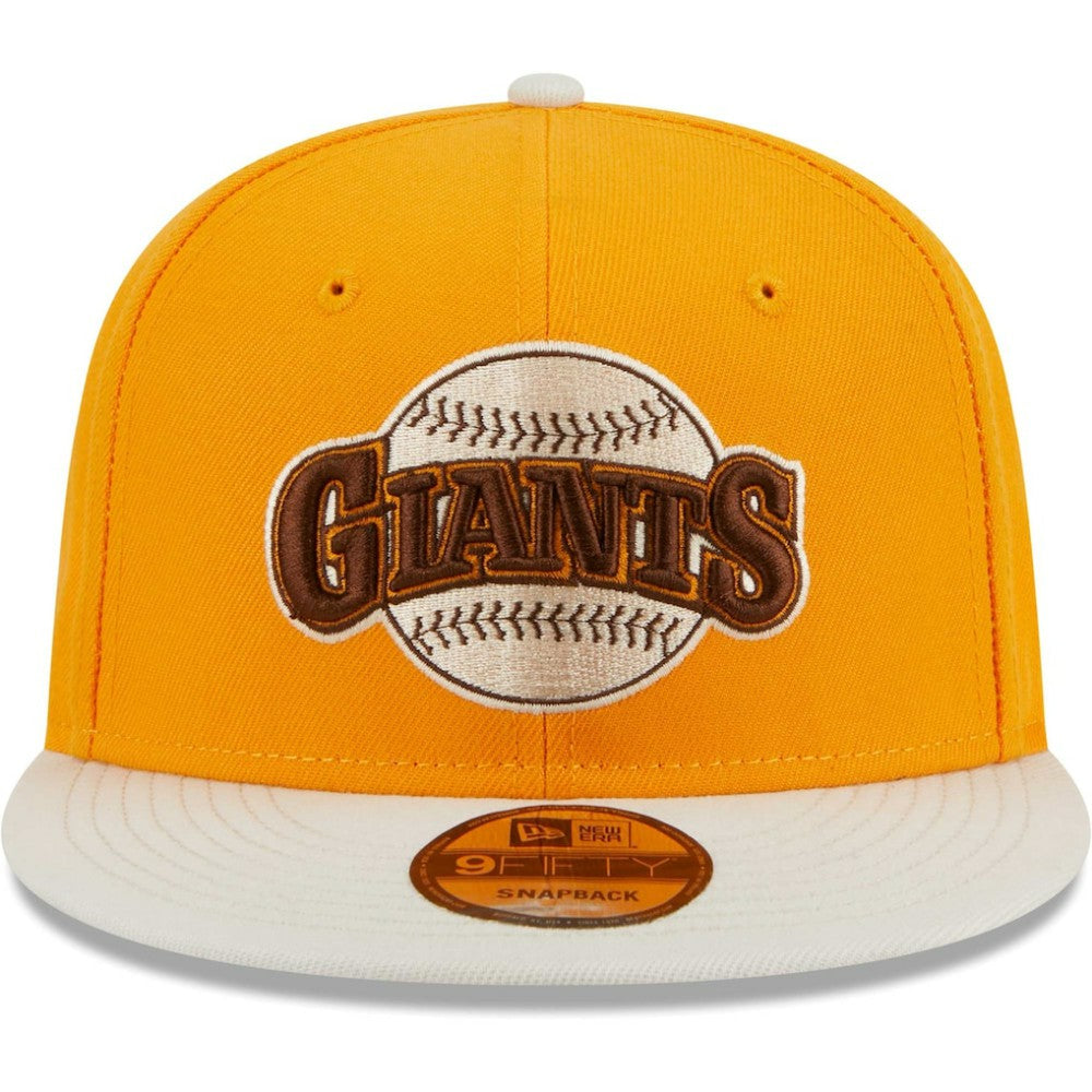 San Francisco Giants Tiramisu  9FIFTY Snapback Hat Gold | New Era