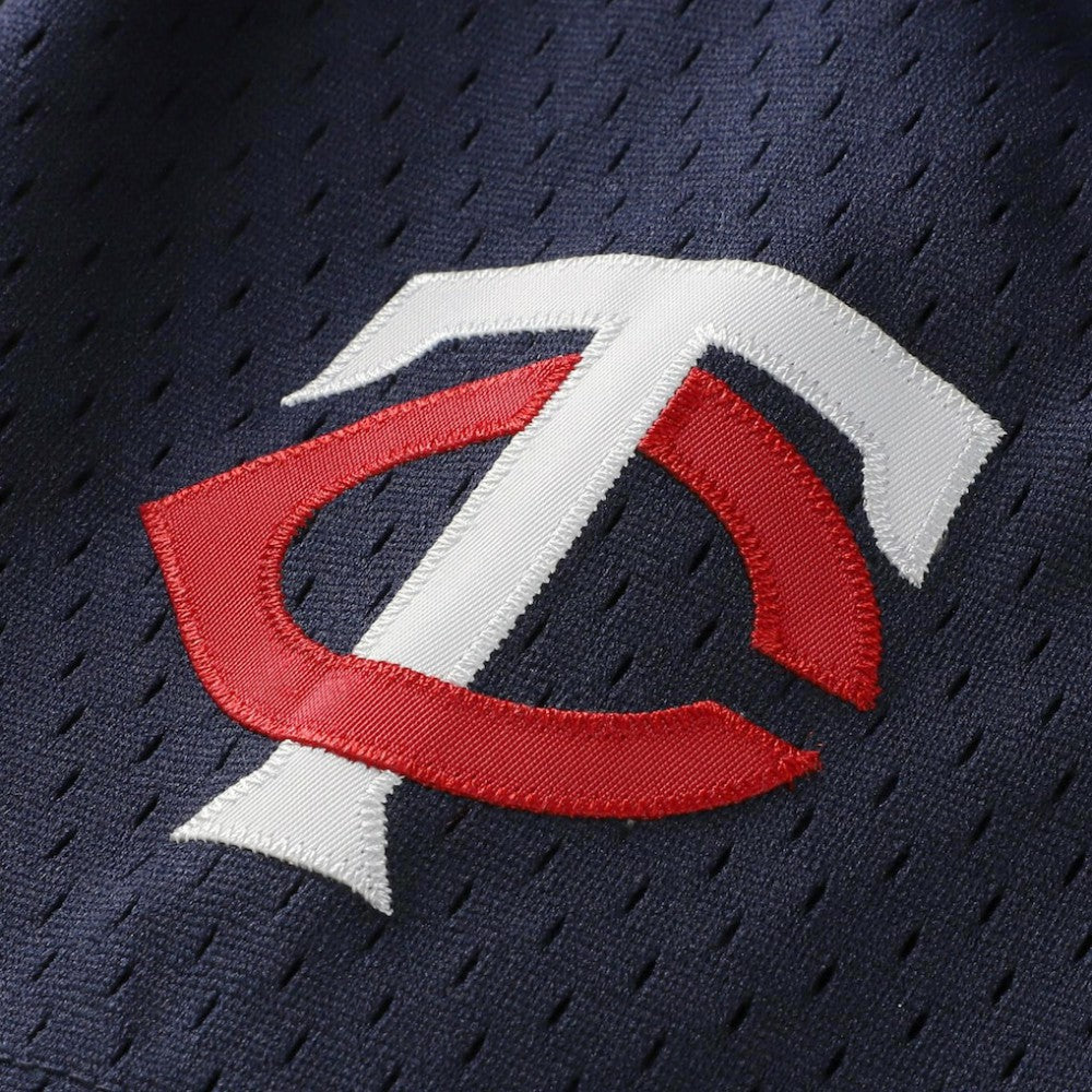 David Ortiz Minnesota Twins Youth Cooperstown Collection Mesh Batting Practice Jersey Navy | Mitchell & Ness