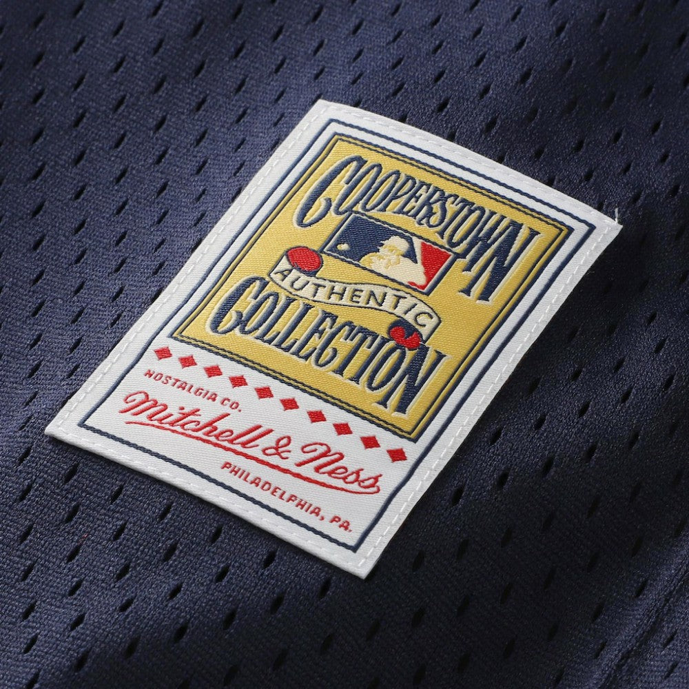 David Ortiz Minnesota Twins Youth Cooperstown Collection Mesh Batting Practice Jersey Navy | Mitchell & Ness