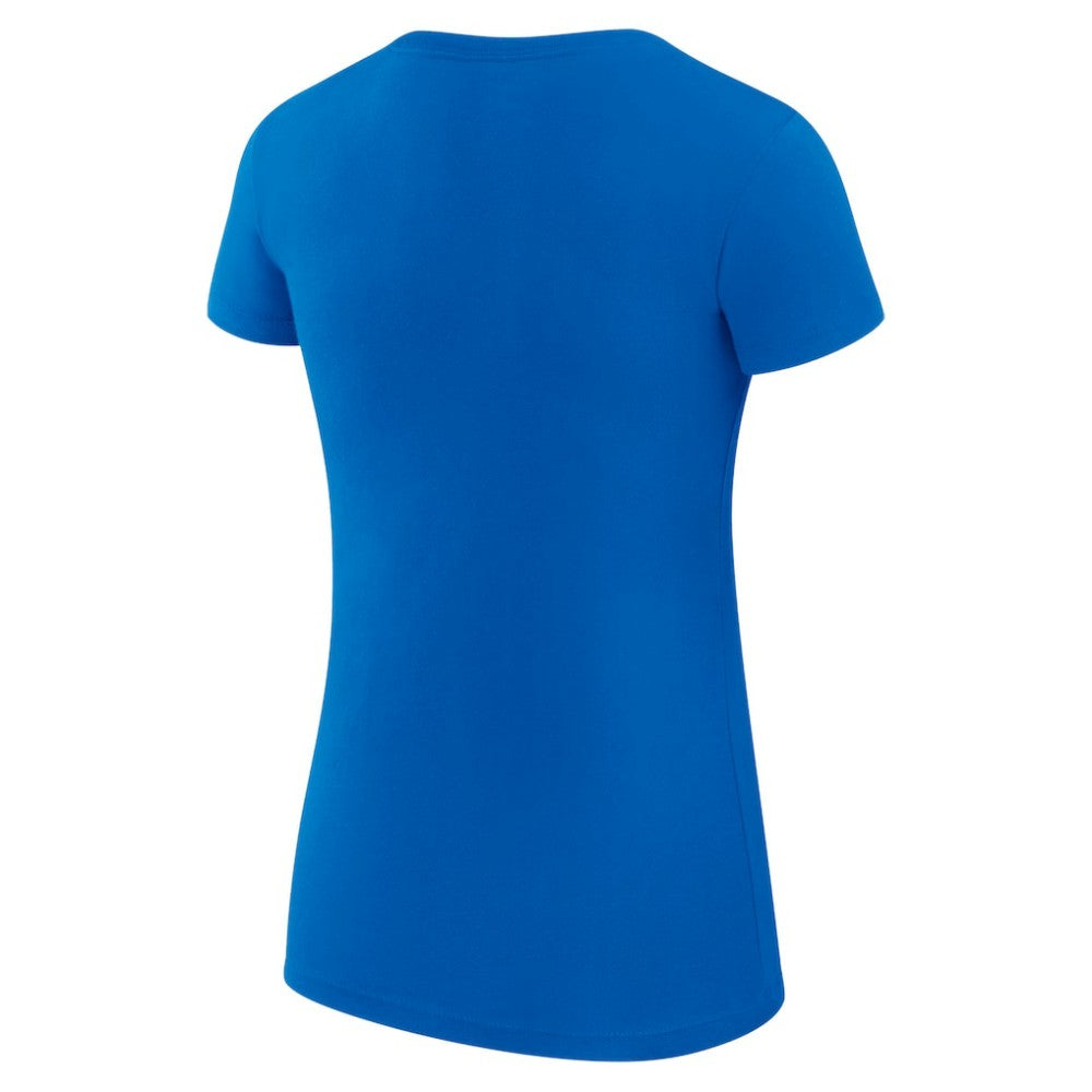 Buffalo Sabres G-III 4Her by Carl Banks Women's Super-Slim Fit Lightweight Heart T-Shirt Royal