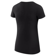San Jose Sharks G-III 4Her by Carl Banks Women's Super-Slim Fit Lightweight Heart T-Shirt Black