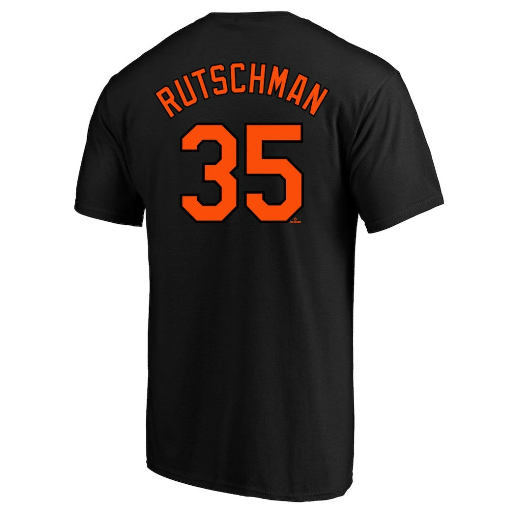 Adley Rutschman Baltimore Orioles Big & Tall Name & Number T-Shirt Black