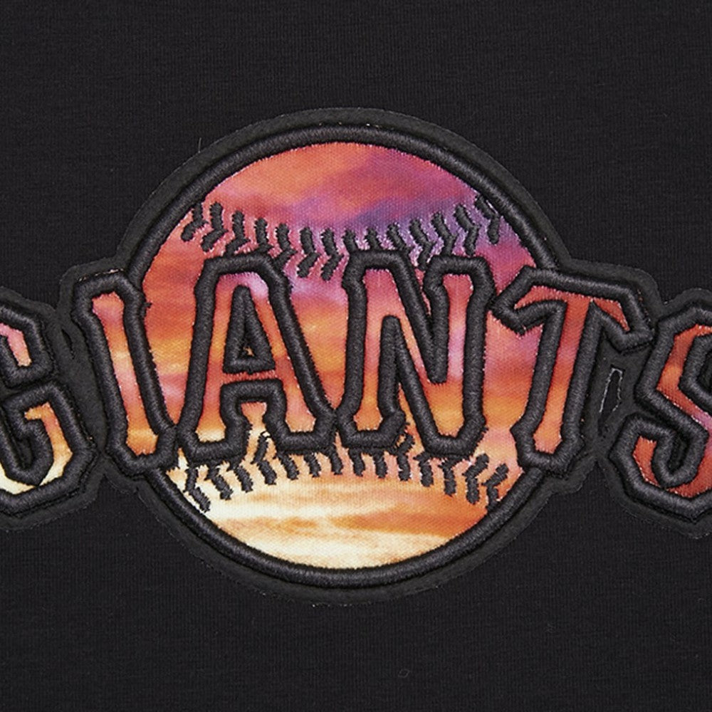 San Francisco Giants Pro Standard Women's Painted Sky Boxy Cropped T-Shirt Black