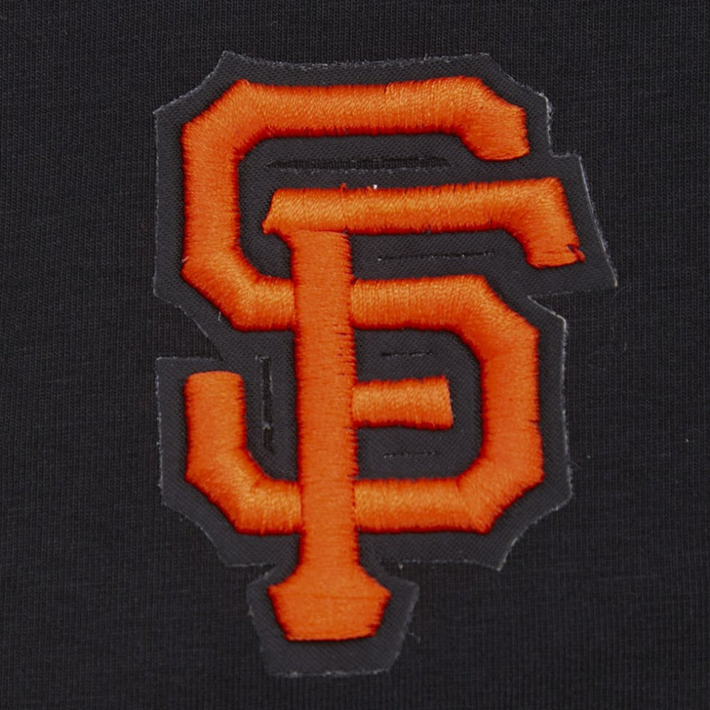 San Francisco Giants Pro Standard Women's Painted Sky Boxy Cropped T-Shirt Black