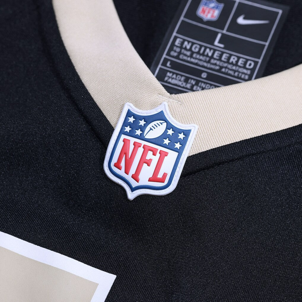 Shaquan Davis New Orleans Saints Game Jersey - Black