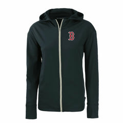 Boston Red Sox Cutter & Buck Women's Daybreak Eco Recycled Full-Zip Hoodie Navy