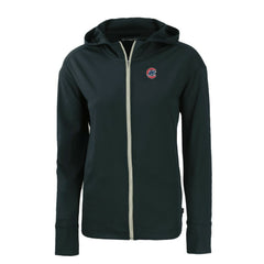 Chicago Cubs Cutter & Buck Women's Daybreak Eco Recycled Full-Zip Hoodie Navy