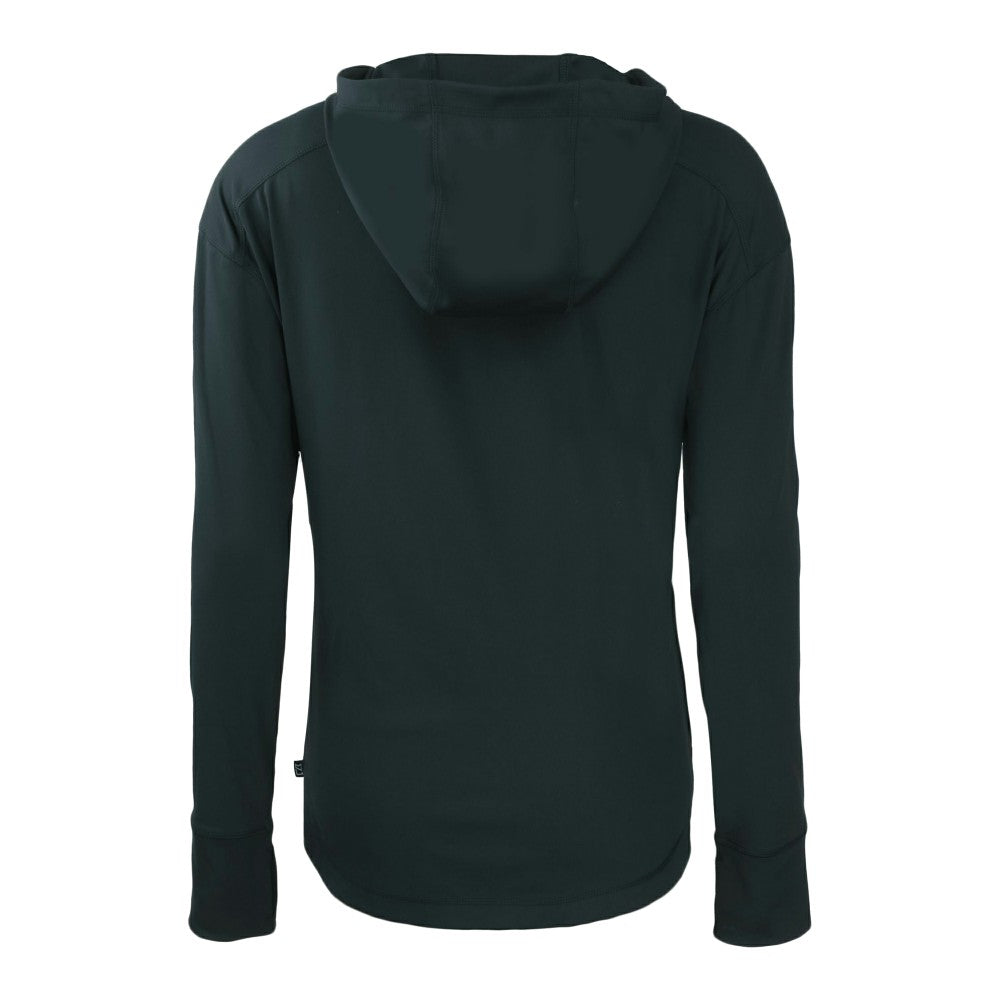 Cleveland Guardians Cutter & Buck Women's Daybreak Eco Recycled Full-Zip Hoodie Navy