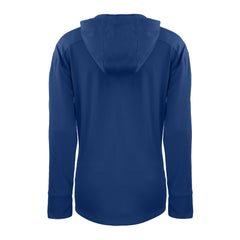 Kansas City Royals Cutter & Buck Women's Daybreak Eco Recycled Half-Zip Hoodie Royal