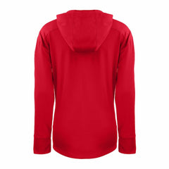 Philadelphia Phillies Cutter & Buck Women's Daybreak Eco Recycled Half-Zip Hoodie Red