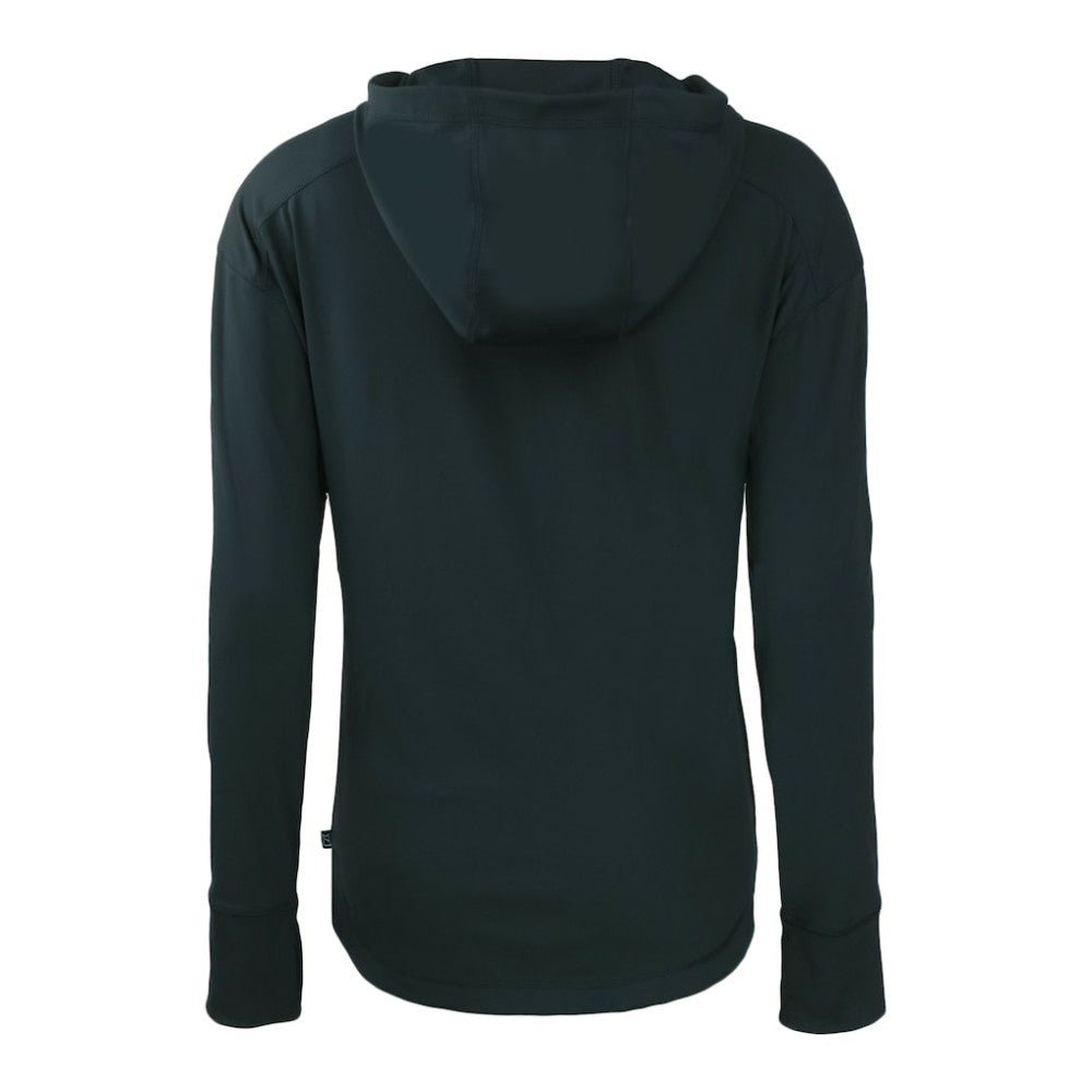 New York Yankees Cutter & Buck Women's Daybreak Eco Recycled Full-Zip Hoodie Navy