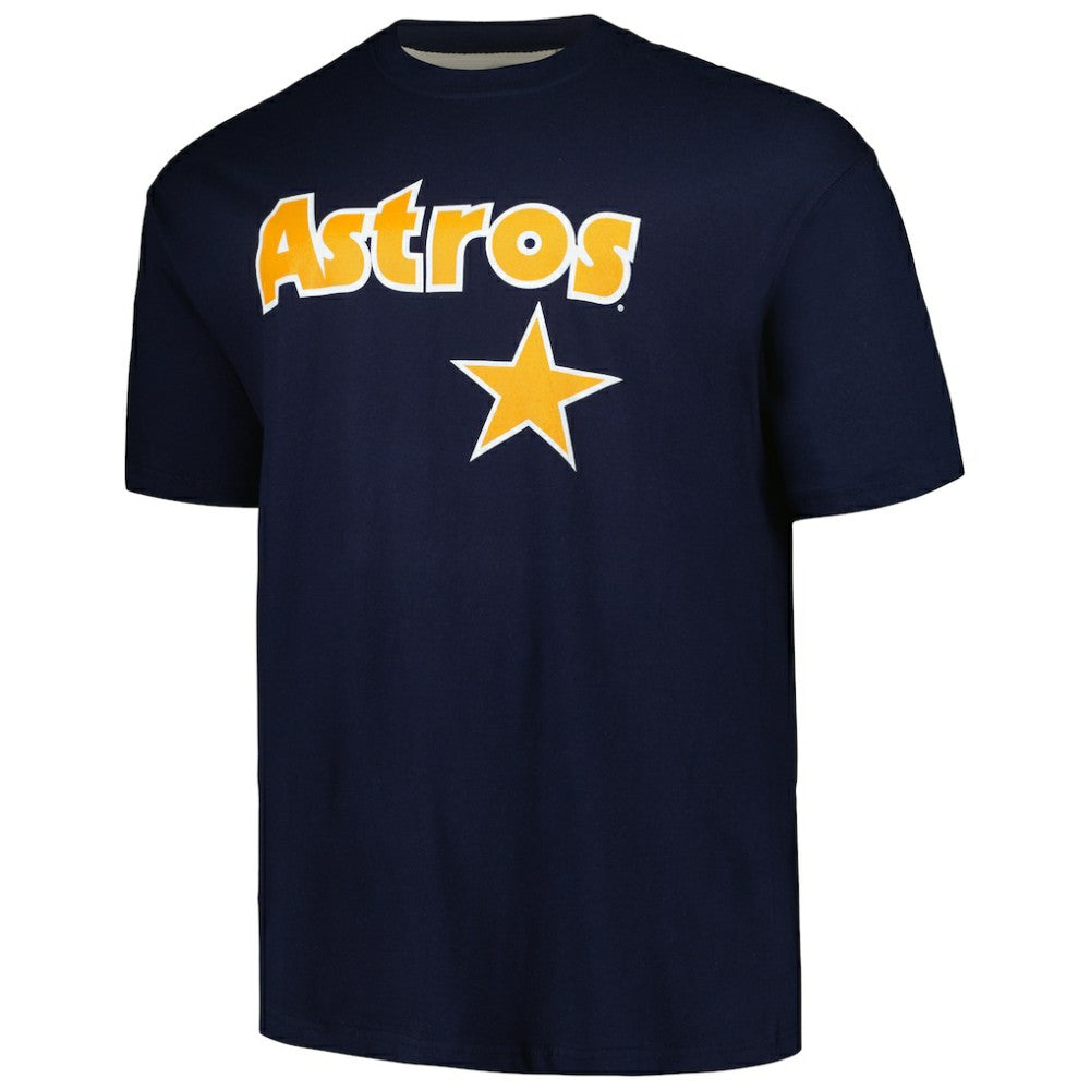 Jeff Bagwell Houston Astros Profile Big & Tall Cooperstown Collection Player Name & Number T-Shirt Navy