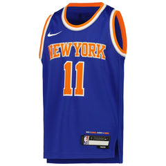 Jalen Brunson New York Knicks Youth Swingman Jersey - Icon Edition - Blue