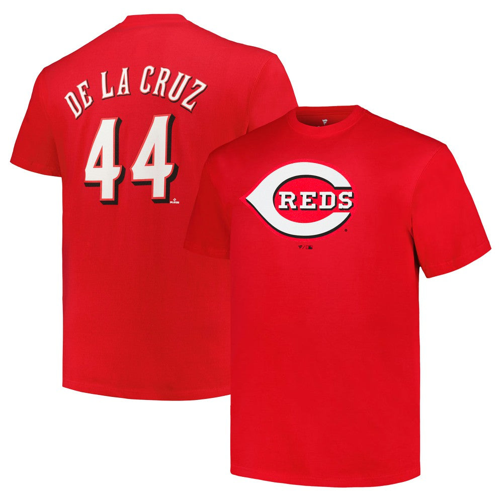 Elly De La Cruz Cincinnati Reds Big & Tall Name & Number T-Shirt Red