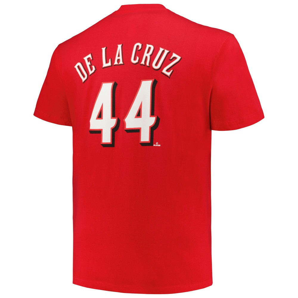 Elly De La Cruz Cincinnati Reds Big & Tall Name & Number T-Shirt Red