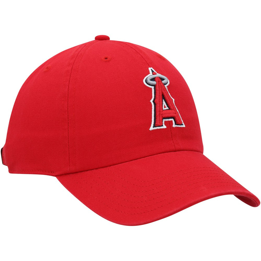 Los Angeles Angels Youth Clean Up Adjustable Hat Red | 47 brand