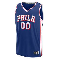 Philadelphia 76ers Fast Break Custom Jersey - Icon Edition - Blue