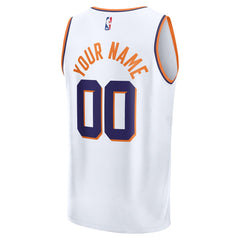 Phoenix Suns Fast Break Custom Jersey - Association Edition - White