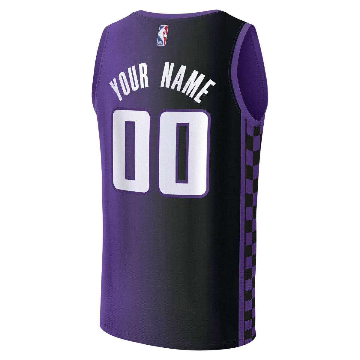 Sacramento Kings Fast Break Custom Jersey - Statement Edition - Purple