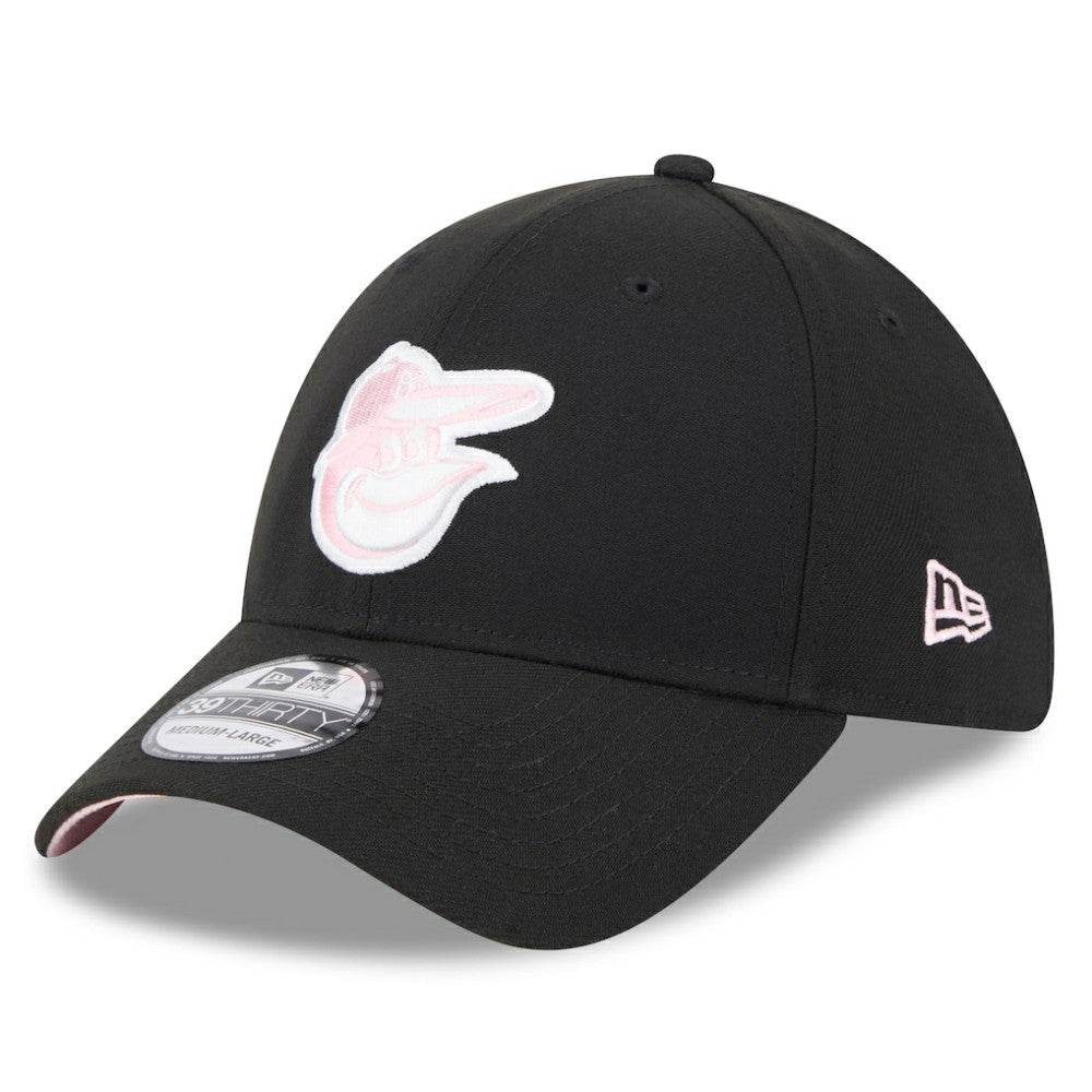 Baltimore Orioles  Black 2024 Mother's Day 39THIRTY Flex Hat | New Era