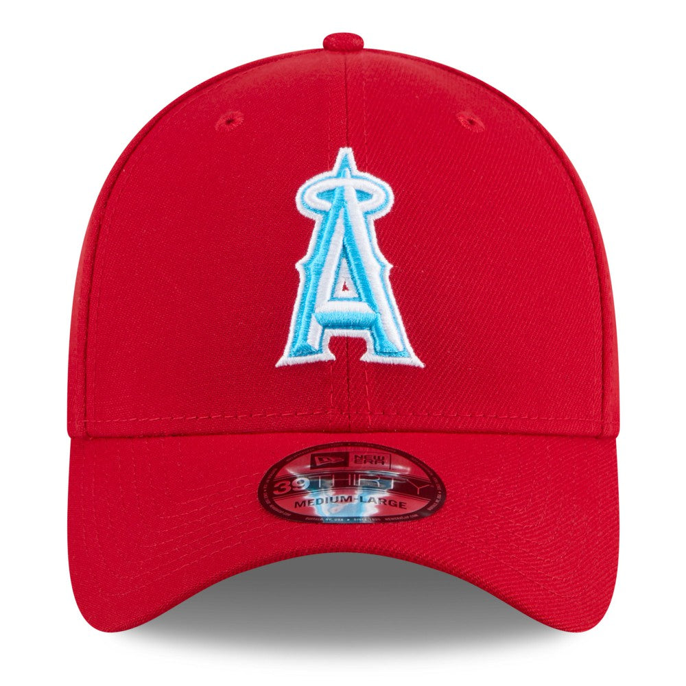 Los Angeles Angels 2024 Father's Day 39THIRTY Flex Hat Red | New Era