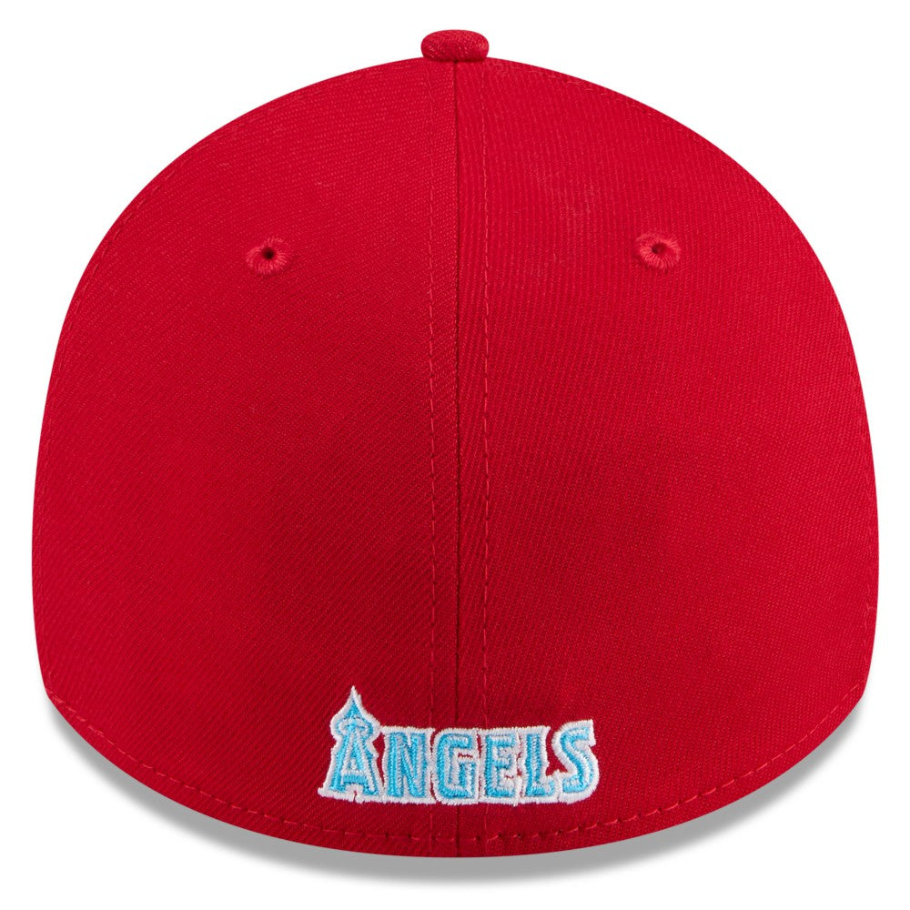 Los Angeles Angels 2024 Father's Day 39THIRTY Flex Hat Red | New Era