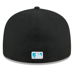 Miami Marlins 2024 Father's Day 59FIFTY Fitted Hat Black | New Era