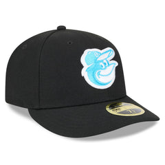 Baltimore Orioles 2024 Father's Day Low Profile 59FIFTY Fitted Hat Black | New Era