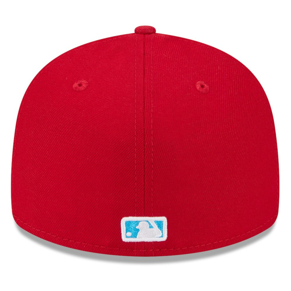Cincinnati Reds 2024 Father's Day Low Profile 59FIFTY Fitted Hat Red | New Era