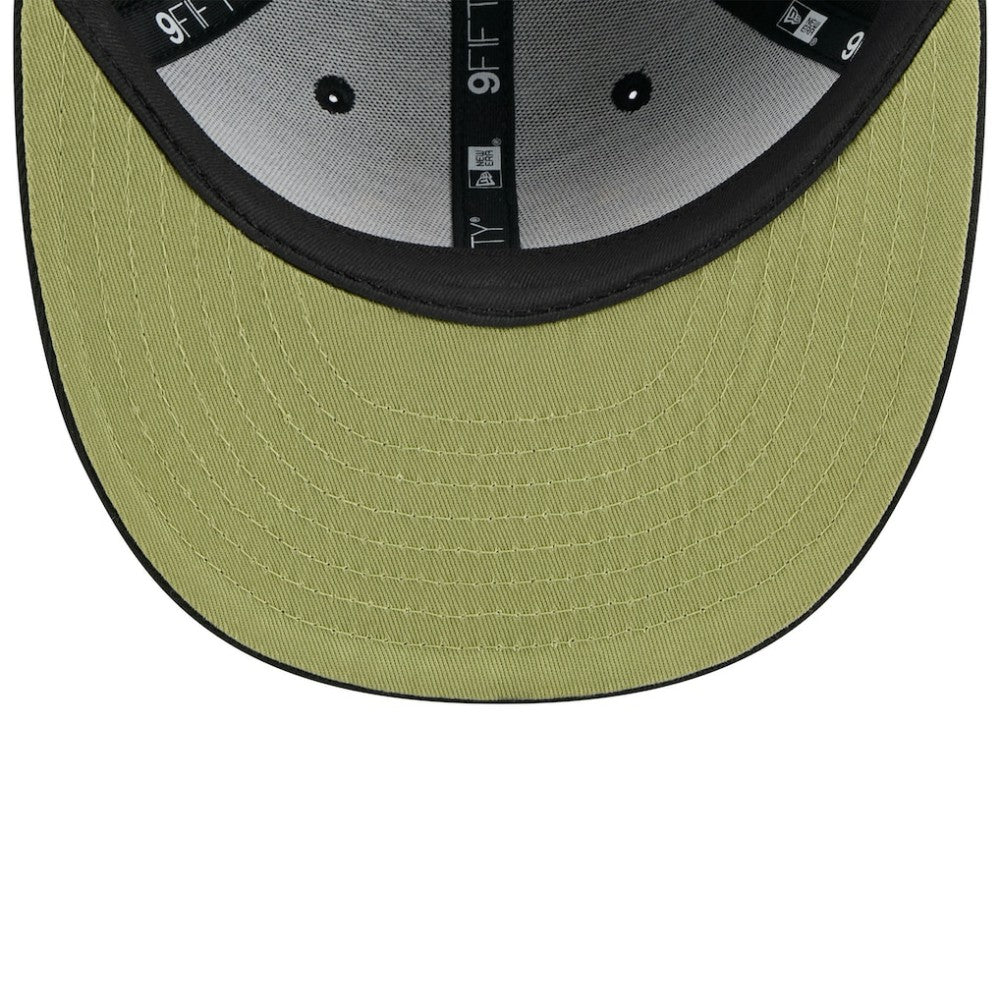 Colorado Rockies 2024 Armed Forces Day Low Profile 9FIFTY Snapback Hat Black | New Era