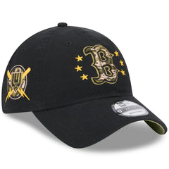 Boston Red Sox 2024 Armed Forces Day 9TWENTY Adjustable Hat Black | New Era