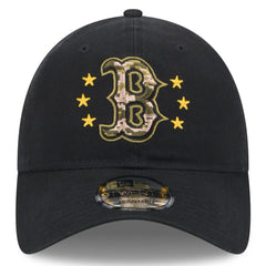 Boston Red Sox 2024 Armed Forces Day 9TWENTY Adjustable Hat Black | New Era