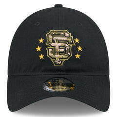 San Francisco Giants 2024 Armed Forces Day 9TWENTY Adjustable Hat Black | New Era