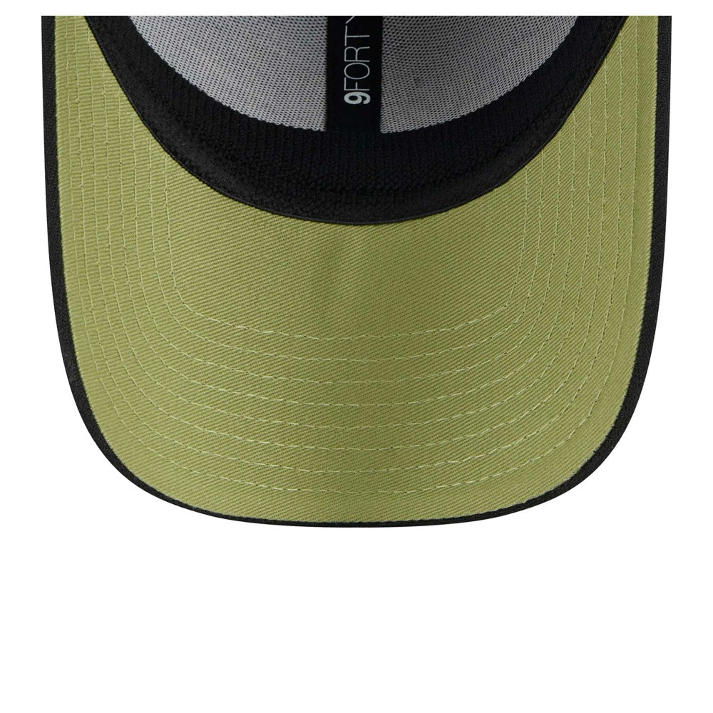 Miami Marlins 2024 Armed Forces Day 9FORTY Adjustable Hat Black | New Era