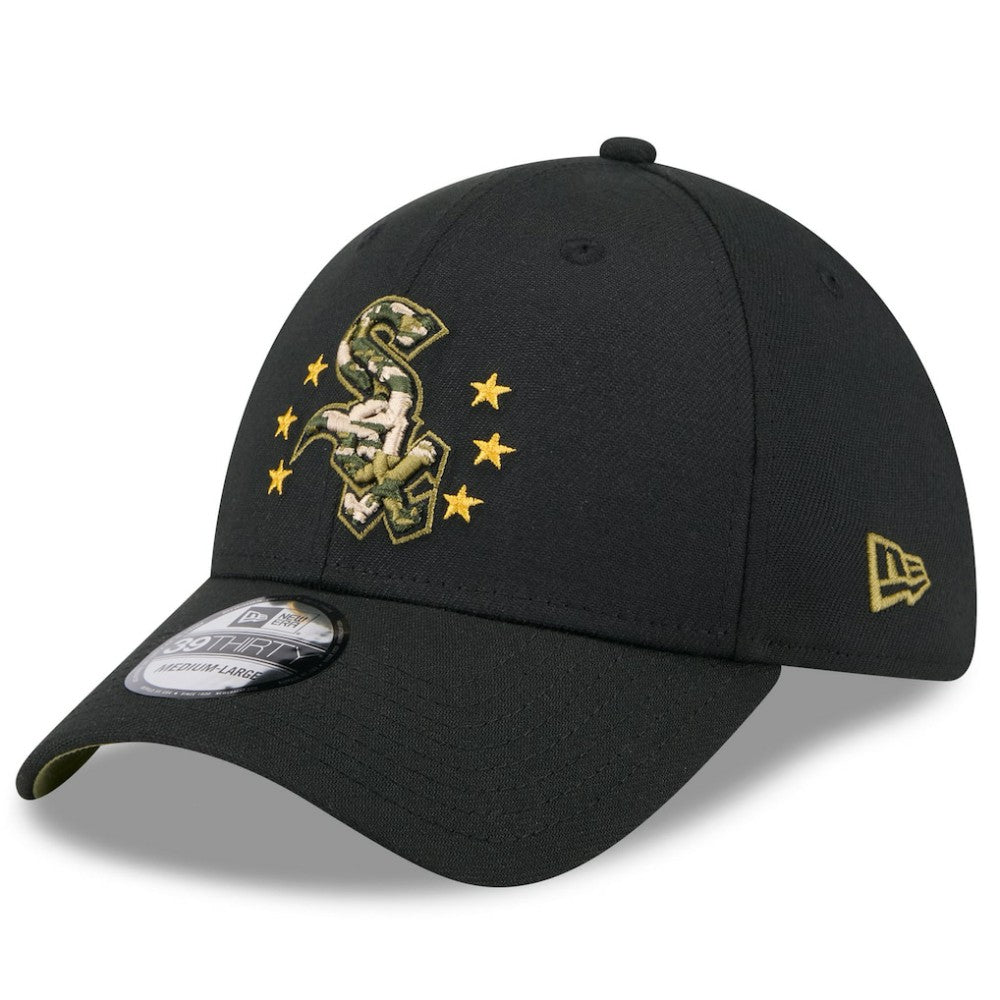 Chicago White Sox 2024 Armed Forces Day 39THIRTY Flex Hat Black | New Era