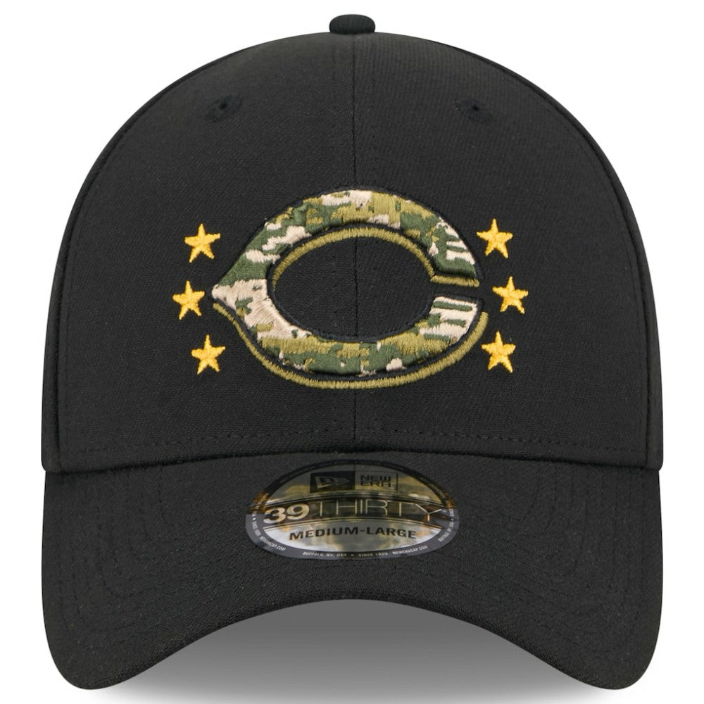Cincinnati Reds 2024 Armed Forces Day 39THIRTY Flex Hat Black | New Era