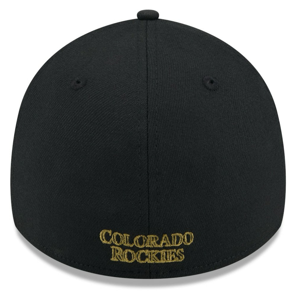 Colorado Rockies 2024 Armed Forces Day 39THIRTY Flex Hat Black | New Era