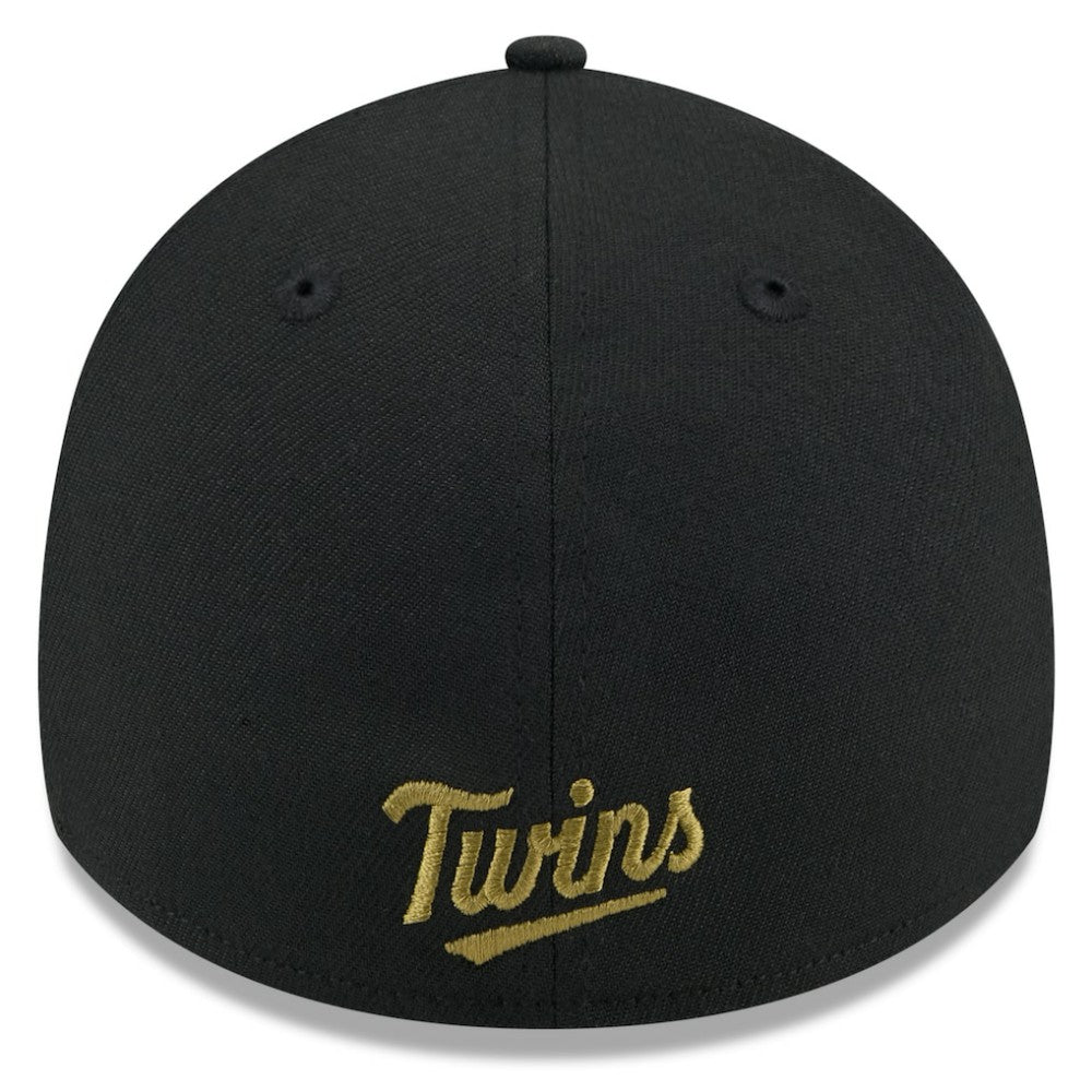 Minnesota Twins 2024 Armed Forces Day 39THIRTY Flex Hat Black | New Era