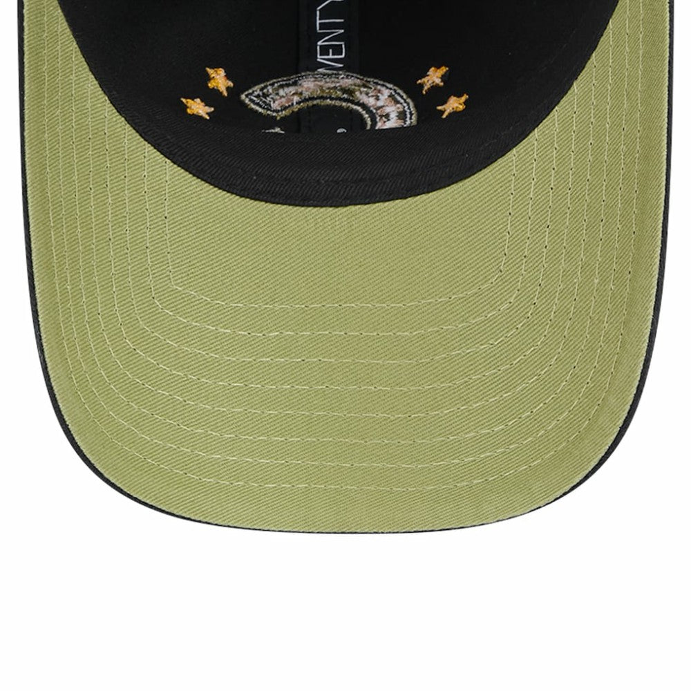 Chicago Cubs Women's 2024 Armed Forces Day 9TWENTY Adjustable Hat Black | New Era