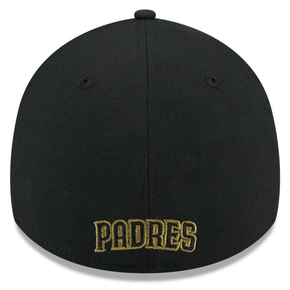 San Diego Padres 2024 Armed Forces Day 39THIRTY Flex Hat Black | New Era