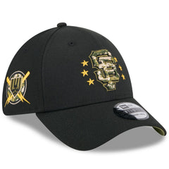San Francisco Giants 2024 Armed Forces Day 39THIRTY Flex Hat Black | New Era
