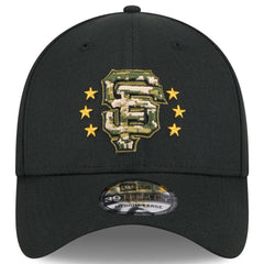San Francisco Giants 2024 Armed Forces Day 39THIRTY Flex Hat Black | New Era