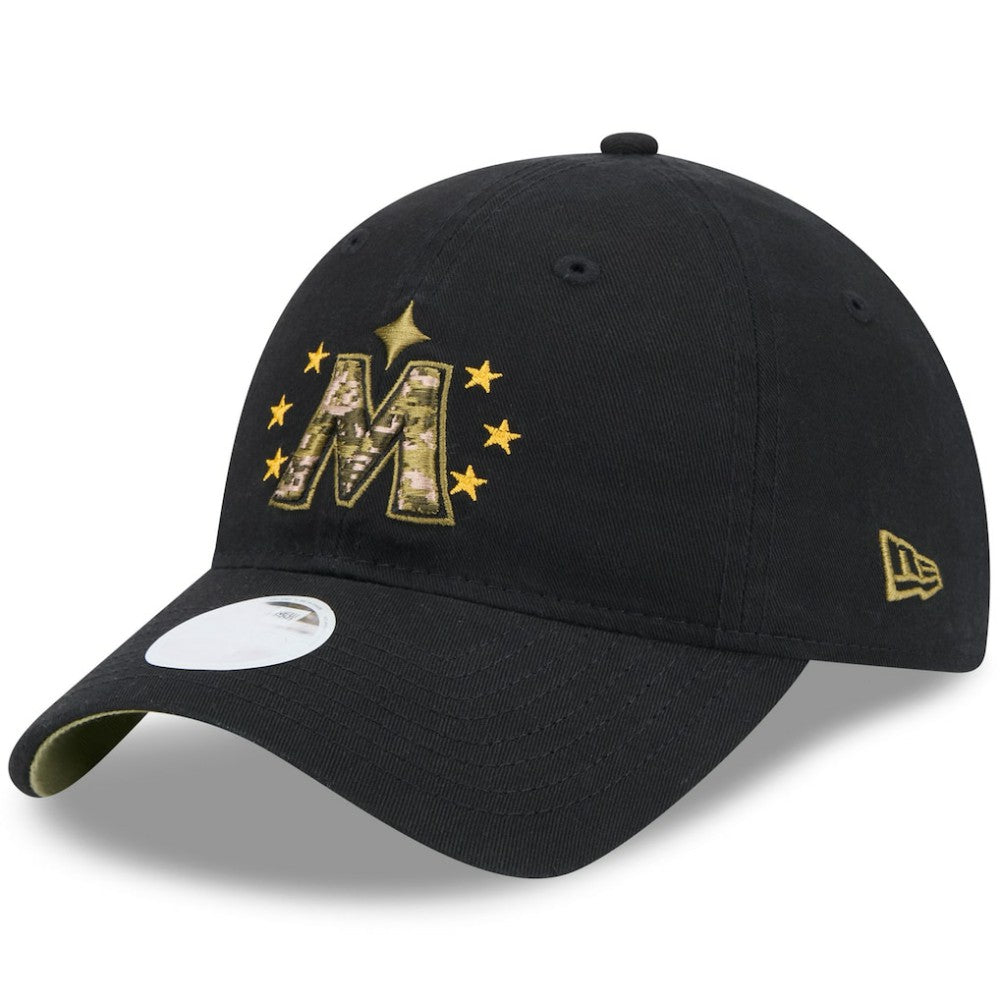 Minnesota Twins Women's 2024 Armed Forces Day 9TWENTY Adjustable Hat Black | New Era