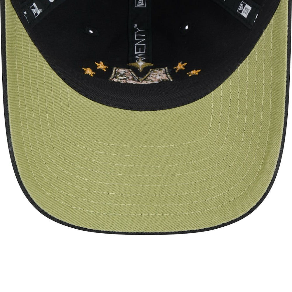 Minnesota Twins Women's 2024 Armed Forces Day 9TWENTY Adjustable Hat Black | New Era