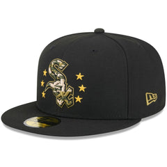 Chicago White Sox 2024 Armed Forces Day On-Field 59FIFTY Fitted Hat Black | New Era