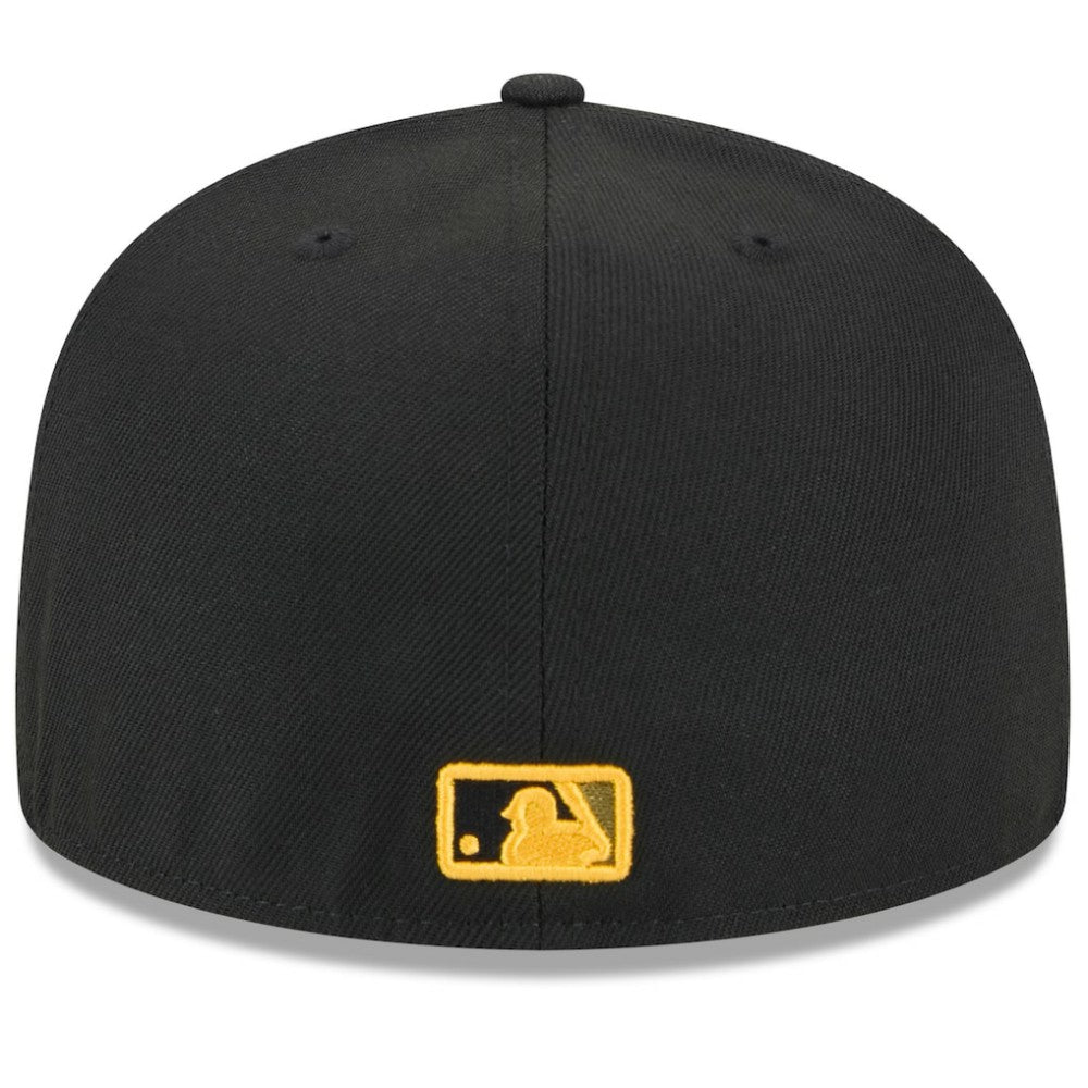 Pittsburgh Pirates 2024 Armed Forces Day On-Field 59FIFTY Fitted Hat Black | New Era